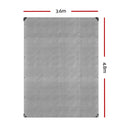 Instahut 3.6 x 4.8m Heavy Duty Poly Tarp
