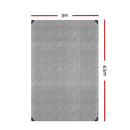 Instahut 3 x 4.5m Heavy Duty Poly Tarp