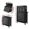 Giantz 15 Drawers Tool Box Chest Trolley Cabinet Garage Storage Boxes Organizer Black