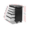 Giantz 5 Drawer Mechanic Tool Box Cabinet Storage Trolley - Black & Grey
