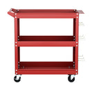 Giantz 3-Tier Tool Cart Trolley Toolbox Workshop Garage Storage Organizer 150kg