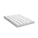 Giselle KING SINGLE 1800GSM Mattress Topper Duck Feather Down 9cm Pillowtop Topper