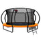 Everfit 14FT Trampoline With Basketball Hoop - Orange