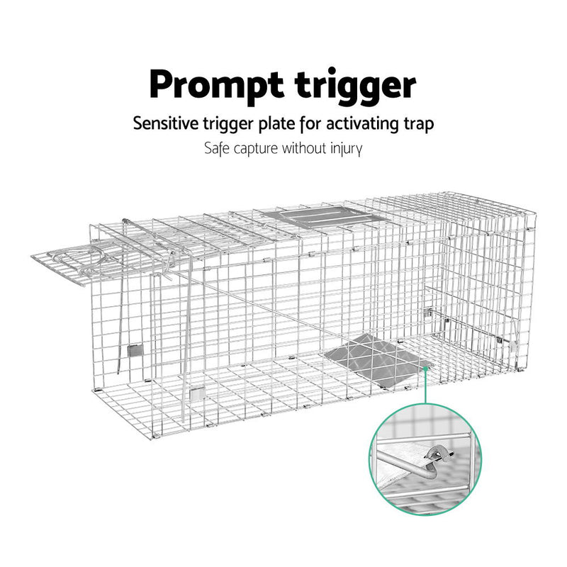 Gardeon Animal Trap Humane Possum Cage Live Animal Catch Rabbit Cat Hare Fox