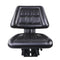 Giantz PU Leather Tractor Seat with Sliding Track - Black