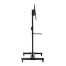 Artiss Steel Mobile TV Stand Cart Height-adjust up to 65" screens 40kg