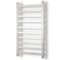 DEVANTI Electric Heated Ladder Towel Rails Bathroom Dryer Clothes Warmer 10 Racks Square Bars Rungs