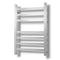 DEVANTI Electric Heated Ladder Towel Rails Bathroom Dryer Clothes Warmer 7 Racks Square Bars Rungs