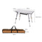 Levede Camping Table Roll Up Folding Portable Aluminium Outdoor BBQ Desk Picnic