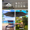 Instahut 3M Umbrella with 50x50cm Base Outdoor Umbrellas Cantilever Sun Stand UV Garden Charcoal