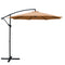 Instahut 3M Cantilevered Outdoor Umbrella - Beige