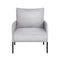 Artiss Armchair Lounge Chair Accent Chair Single Sofa Grey Linen Fabric