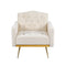 Artiss Armchair Boucle Beige Nicole