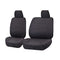 Seat Covers for MAZDA BT-50 B22P/Q-B32P/Q UP SERIES 10/2011 ? 2015 SINGLE CAB CHASSIS FRONT BUCKET + _ BENCH CHARCOAL ALL TERRAIN