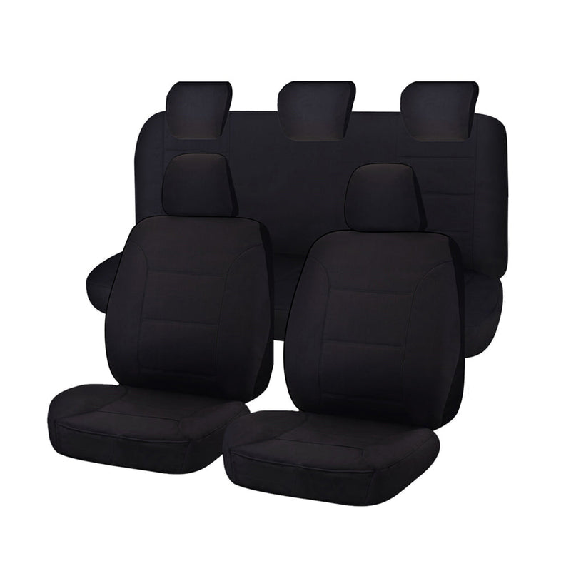 Seat Covers for MAZDA BT-50 B22P/Q-B32P/Q UP SERIES 10/2011 ? 08/2015 DUAL CAB FR BLACK ALL TERRAIN