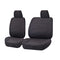 Seat Covers for HOLDEN COLORADO RG SERIES 06/2012 - 2016 SINGLE CAB CHASSIS UTILITY FRONT BUCKET + _ BENCH CHARCOAL CHALLENGER