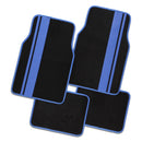 CMT Carpet Mat Set with PVC. Set of 4. TITAN Blue