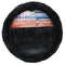 Sheepskin Steering Wheel Cover & Seat Belt Pads Combo Luxury - Black