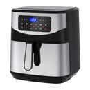 Kitchen Couture 12 Litre Air Fryer Multifunctional LCD One Touch Display Silver  Silver