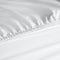 Royal Comfort 1200 Thread Count Fitted Sheet Cotton Blend Ultra Soft Bedding - King - White