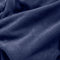 Royal Comfort Snug Hoodie Nightwear Super Soft Reversible Coral Fleece 750GSM - Navy