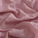 Royal Comfort Flax Linen Blend Sheet Set Bedding Luxury Breathable Ultra Soft - King - Mauve