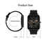 FitSmart Multi Function Smartwatch Wireless Touch Screen All In One - Black