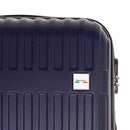 Milano Decor 3 Piece Luggage Set Travel Hard Case 20" 24" 28" Hard Case Durable - Blue