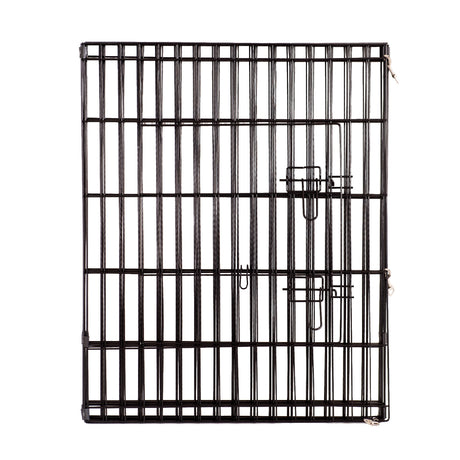 4Paws 8 Panel Playpen Puppy Exercise Fence Cage Enclosure Pets Black All Sizes - 30