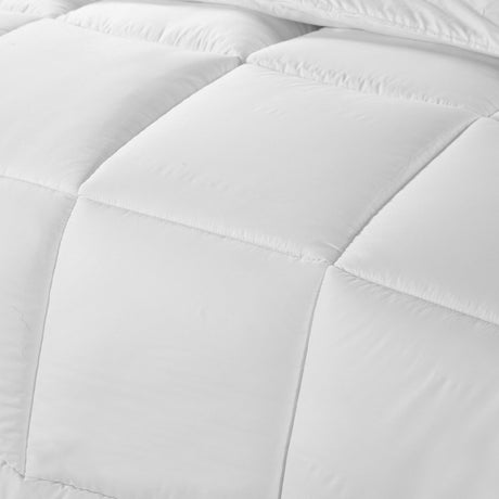 Royal Comfort 800GSM Quilt Down Alternative  Duvet Cotton Cover Hotel Grade - King - White