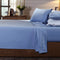 Royal Comfort 250TC Organic 100% Cotton Sheet Set 4 Piece Luxury Hotel Style - King - Indigo