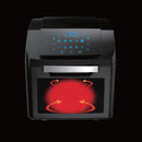 Kitchen Couture Air Fryer 14 Litre Multifunctional Digital Display Black 14 Litre Black
