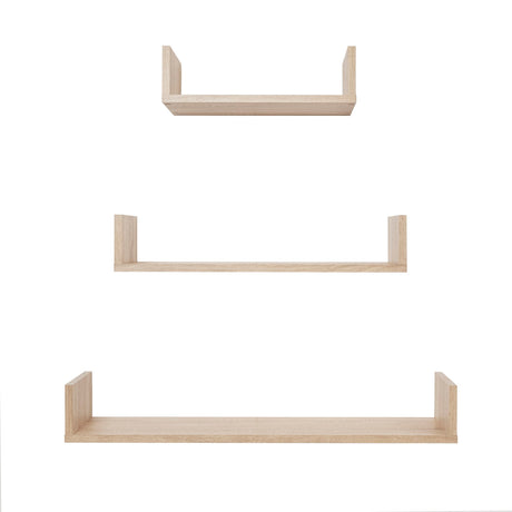 OSLO THREE PIECE SHELF KIT (OAK)