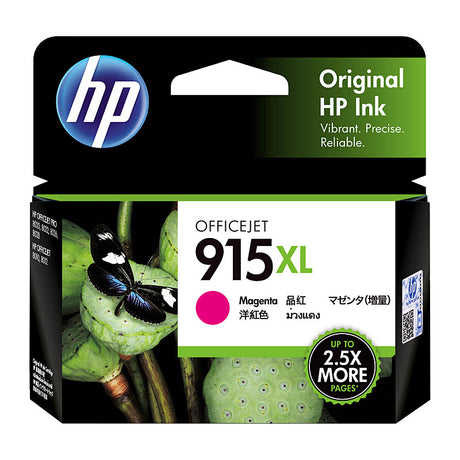 HP #915XL Magenta Ink 3YM20AA Genuine Inkjet Cartridge