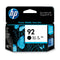 HP #92 Black Ink Cartridge C9362WA