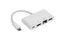 8WARE USB Type-C to USB 3.0 A + HDMI + Gigabit Ethernet with Type-C Charging Port Adapter Cable- Up to 60W