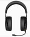 CORSAIR HS70 Wired & Bluetooth 5 for 30 Hrs, 24-bit USB Audio, Discrod 50 mm Driver Headset Black PC, XBox, Switch, PS4 and PS5 Compatible