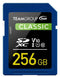 Team Classic SD Memory Card - 256GB - UHS Ultra Speed Class 1U1, Supports Video Speed Class 10V10.