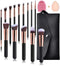 Premium Makeup Brushes 16 Pieces (Synthetic Bristle Brush,Eyeshadow Brush Kit and Powder Makeup)