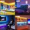 5M LED Strip Lights Rope Light for Bedroom and Home (5050 Lights Strip App with Remote Control)