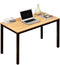 Sturdy and Heavy Duty Foldable Office Computer Desk (Teak, 120cm)