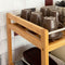 Bamboo Kitchen Trolley 3 Tier Storage Cart