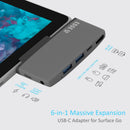 mbeat Edge Go Multifunction USB- C Hub for Microsoft Surface Go