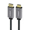 mbeat Tough Link 1.8m 4K/60Hz Display Port to HDMI Cable - Space Grey