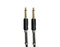 Precision Audio 5 Pack 1/4" To 1/4" 6.35mm Deluxe Coil Studio Guitar Lead Straight to Straight GLEADC5 5m