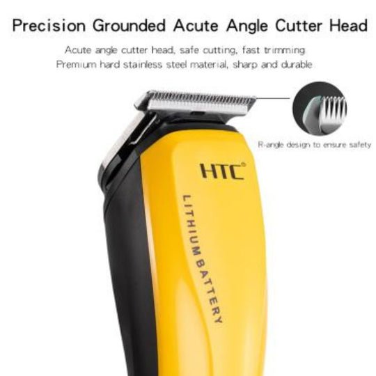 HTC Cordless Rechargeable Mini Professional Hair Cutting Clippers