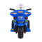 Children's Electric Ride-on Motorcycle (Blue) Rechargeable, Up To 1Hr