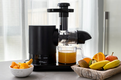 Cold Press Slow Juicer, 150W w/ 500ml Juice & Pulp Containers