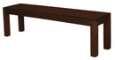 Large Tilda Solid Mahogany Bench (Mahogany)