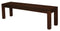 Large Tilda Solid Mahogany Bench (Mahogany)